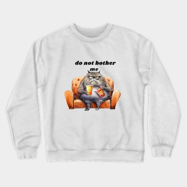 do not bother me Crewneck Sweatshirt by Pestach